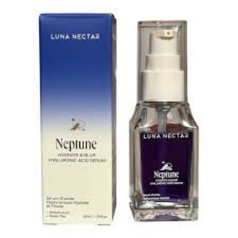 Luna Nectar Neptune Hydrate & Blur Hyaluronic Acid Serum | Brand New In Box